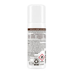 Batiste Dry Shampoo Dark texture-boosting formula visible on hair after use