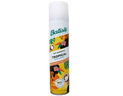 Batiste Dry Shampoo Tropical six-pack packaging for convenient storage.