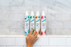 Batiste bottle after-use shows no residue left on hair