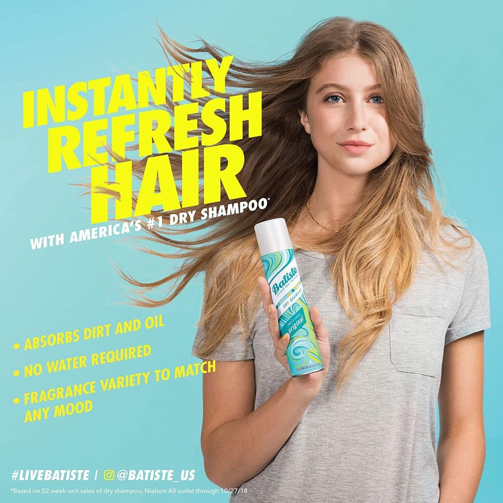 Waterless formula ideal for busy days and travel-friendly hair care.