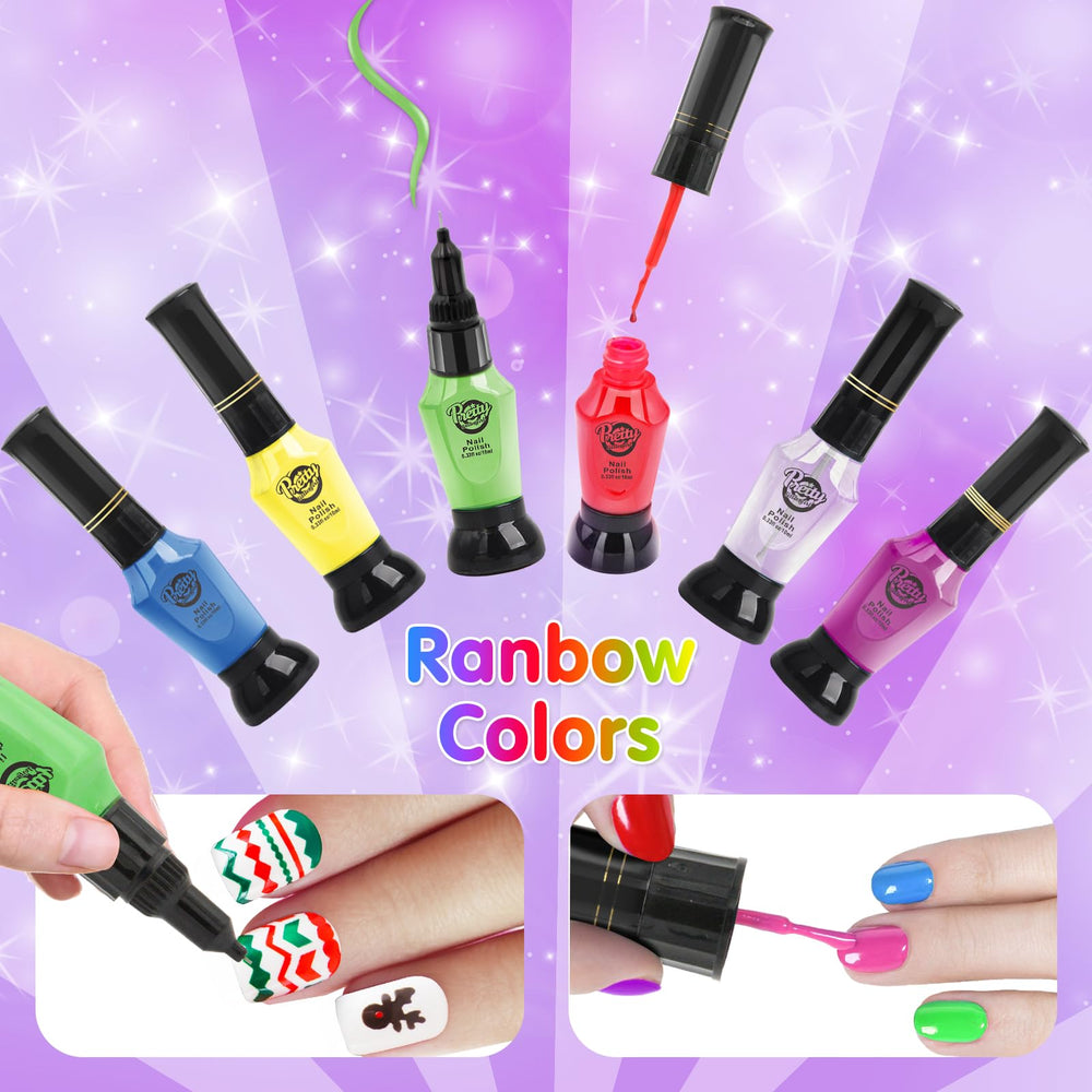 BATTOP color polishes assortment enables bright, creative nail art for kids