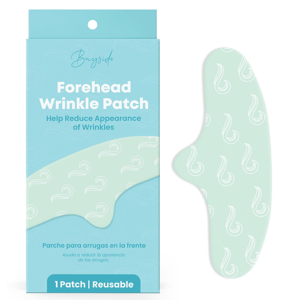 Bayside Forehead Wrinkle Patches closeup shows texture for smoother look.