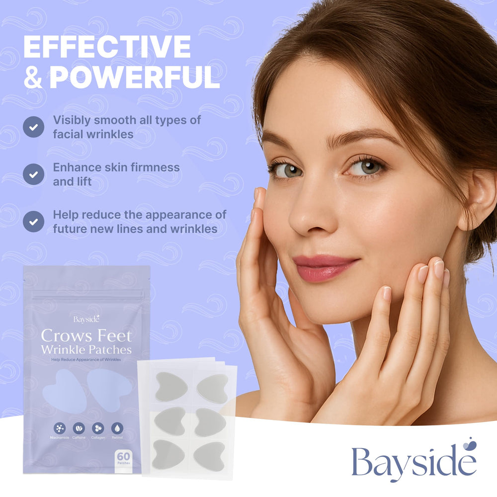 Bayside Ultra-Thin Patches: breathable, discreet wear under makeup