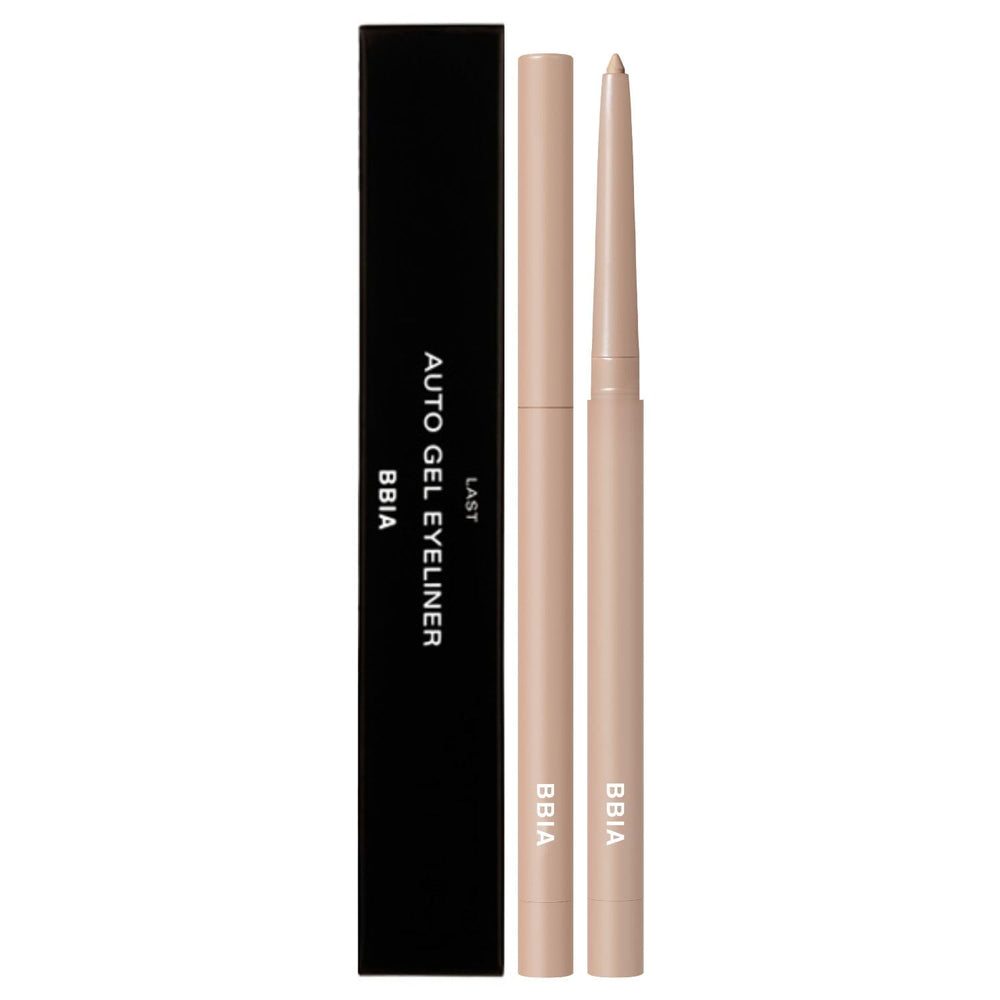 BBIA Last Auto Gel Eyeliner 13 Peanut Beige tip close-up for precise lines