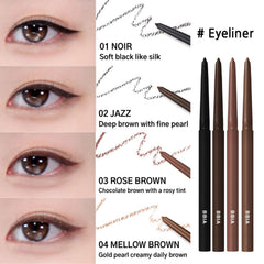 BBIA Last Auto Gel Eyeliner No.01 Noir glitter blend as shadow without fallout