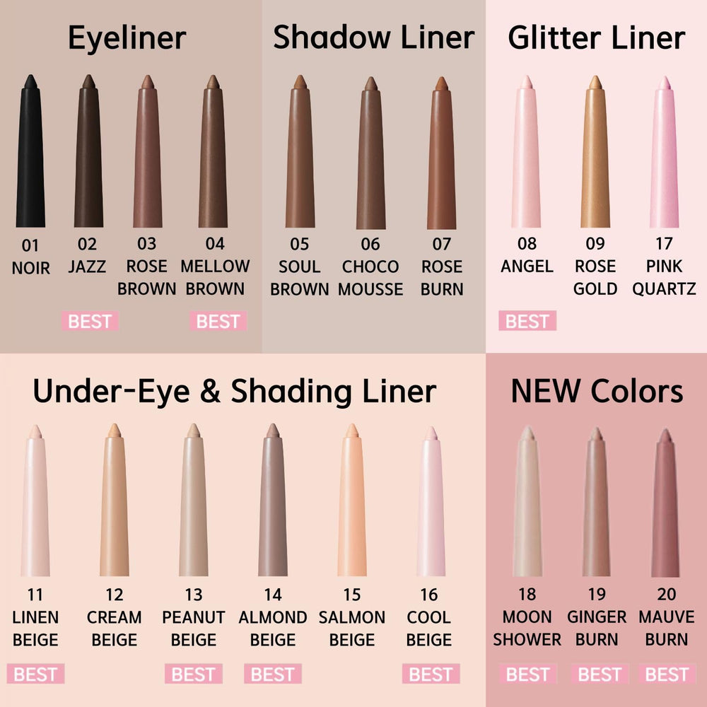 BBIA Last Auto Gel Eyeliner one-touch fix seal for crisp lines