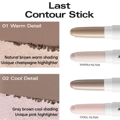 Contour side of BBIA Last Contour Stick for precise shading