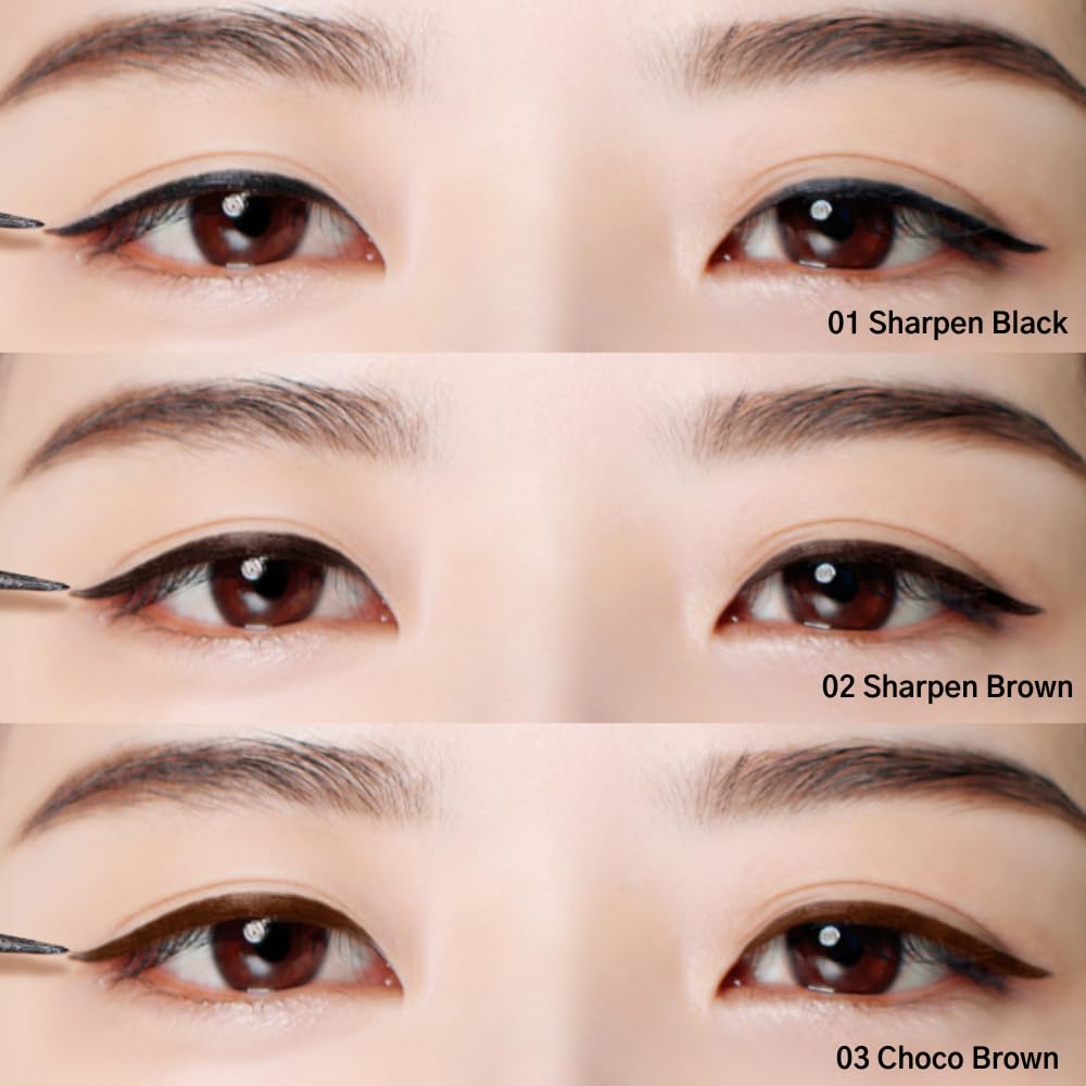 BBIA Last Pen Eyeliner quick-dry stroke for effortless daytime wear.