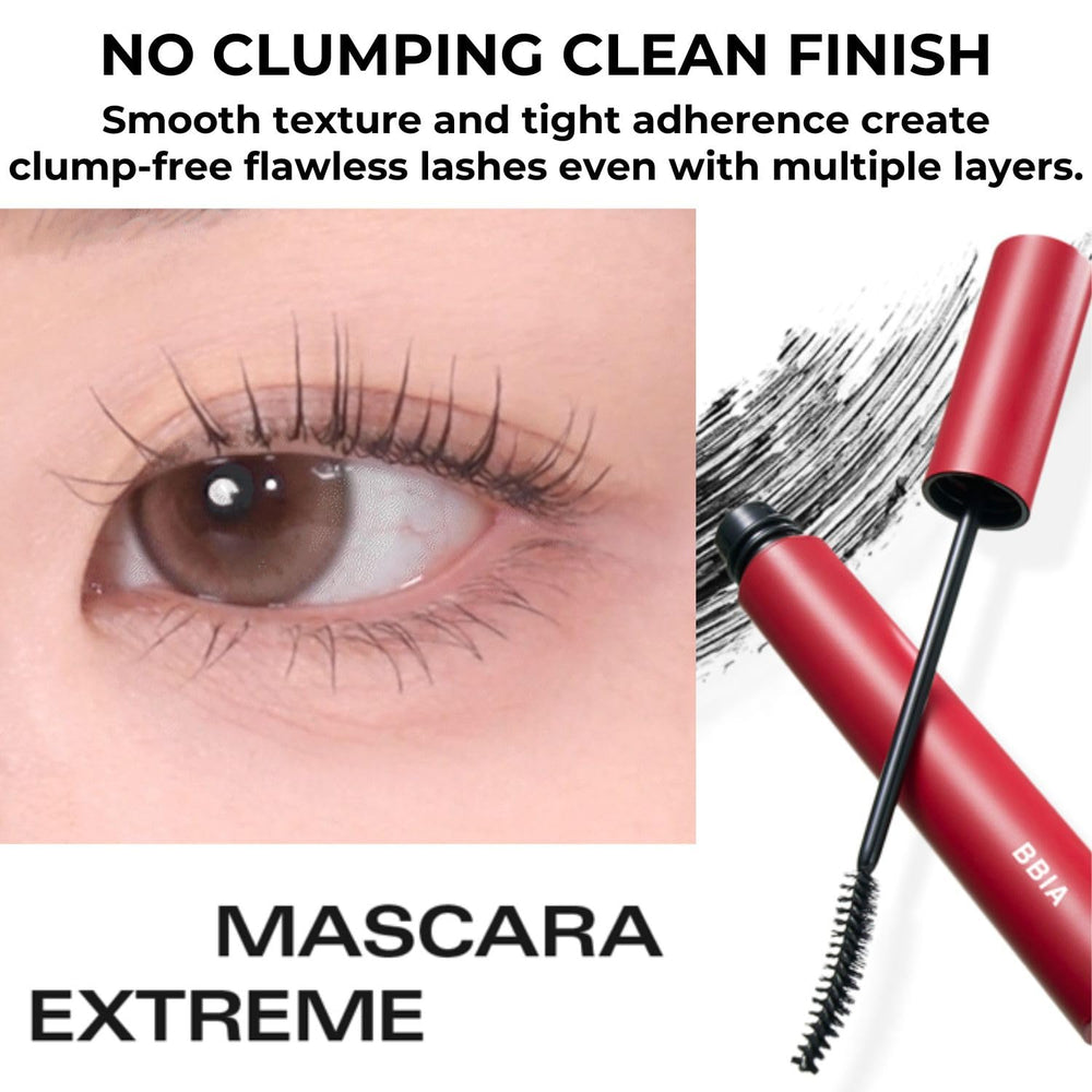 BBIA Never Die Mascara Extreme waterproof finish resists smudging all day.