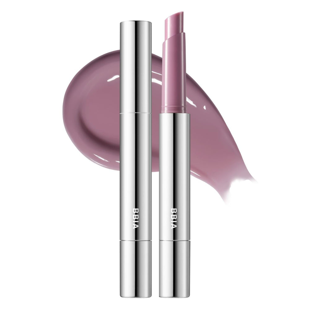 BBIA Over Glaze Stick 01 application close-up for smooth lip glow.
