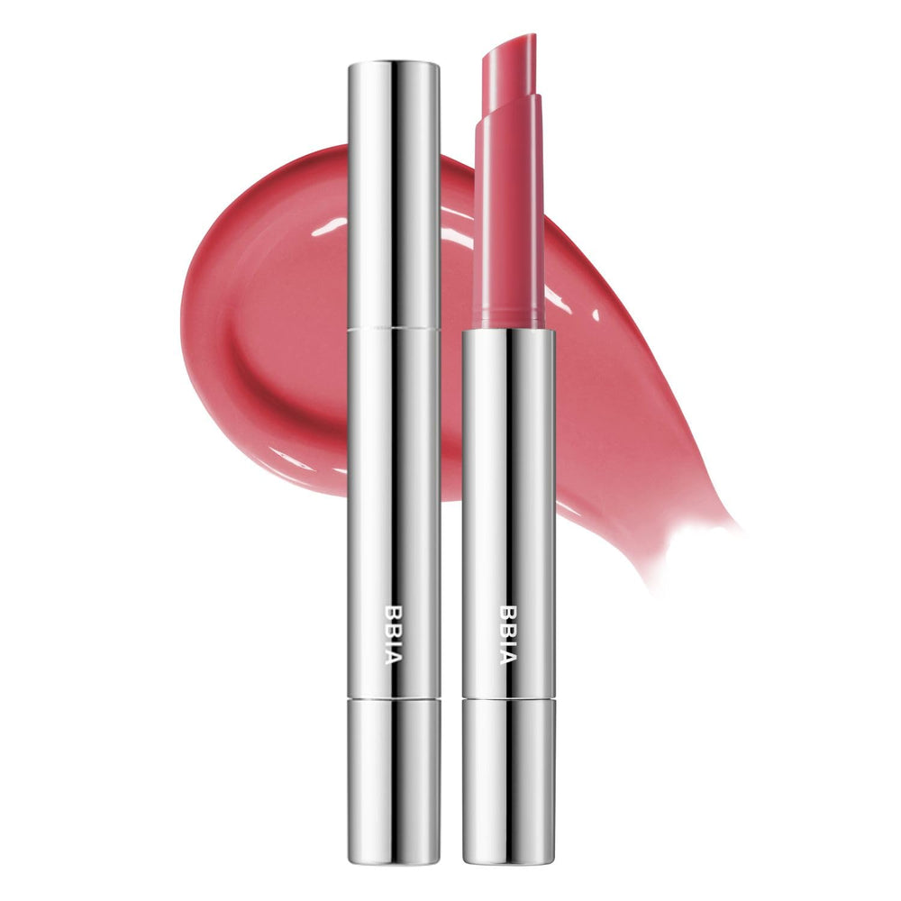 BBIA Over Glaze Stick lip plump application with a glossy, smooth finish.