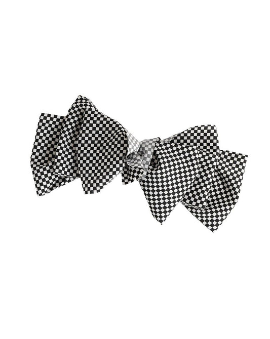 BBTDIN checkered hair bow clip adds festive flair to outfits.