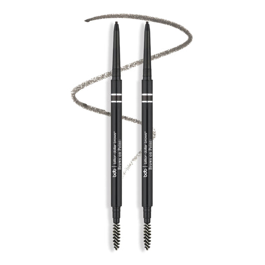 Billion Dollar Brows On Point Micro Brow Pencil two-pack for everyday definition