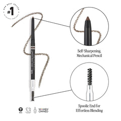 BDB Universal Eyebrow Pencil waterproof formula for all-day wear.