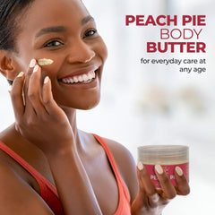 BE BEAUTIFUL EXTENSIONS glow-ready skin after applying body butter