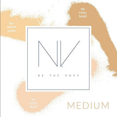 BE THE ENVY NV Perfecting Mist Foundation vitamins A, D, E on label
