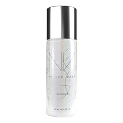 BE THE ENVY NV Perfecting Mist Shimmer bottle close-up highlighting a pearl glow for subtle radiance.