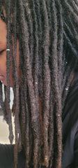 6mm copper beads for natural hair textures and styles