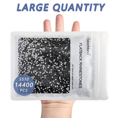 Beadsland rhinestones work with glue and setting tools for various projects.