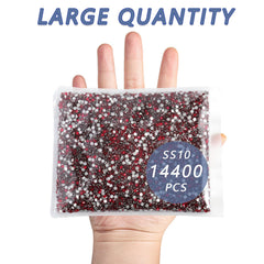 BEADSLAND flatback stones for bags and shoes with vibrant sparkle