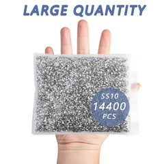 Beadsland DIY rhinestones apply with glue on various surfaces.