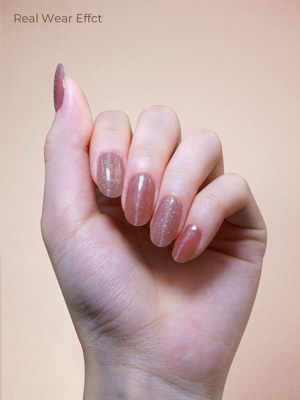Beaolata 44 gel nail strips pack with tools for home manicure
