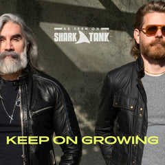 Beardbrand Made-in-USA label close-up signals quality and domestic production.