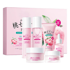 BeauBase Peach Cleanser bottle—gentle cleansing for all skin types with hydration.