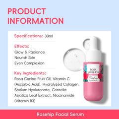 BeauBase Rosehips Face Cream pot sealing moisture for lasting softness.