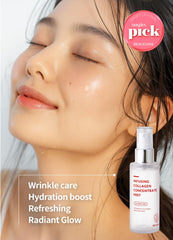 Mist in hand demonstrates ultra-fine spray for quick hydration.