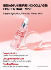Label close-up highlights hydrolyzed collagen and skin comfort.