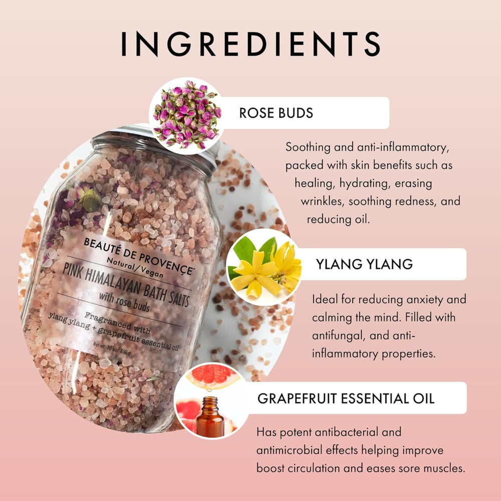 BEAUTE DE PROVENCE natural ingredients label highlights vegan, cruelty-free formulation.