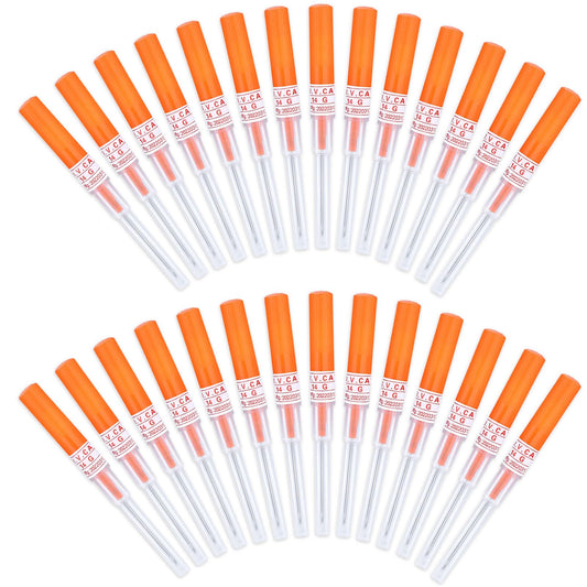Beautidots 50pcs piercing needles in vacuum pack for safe professional or home piercings.
