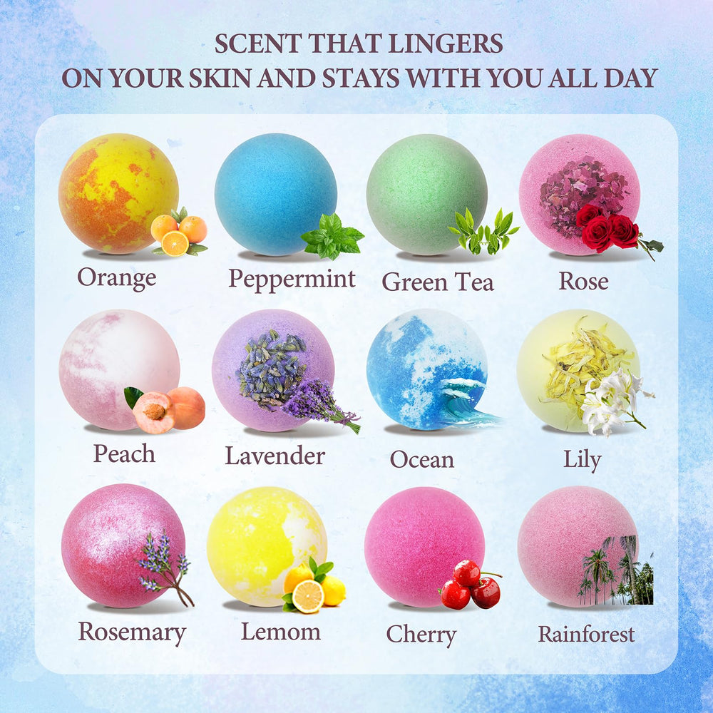 Beautifier Life bath bombs with pearl flakes for a luxe bath ambiance