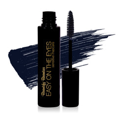 BeautifyBeauties Easy on the Eyes mascara tube, hypoallergenic formula.