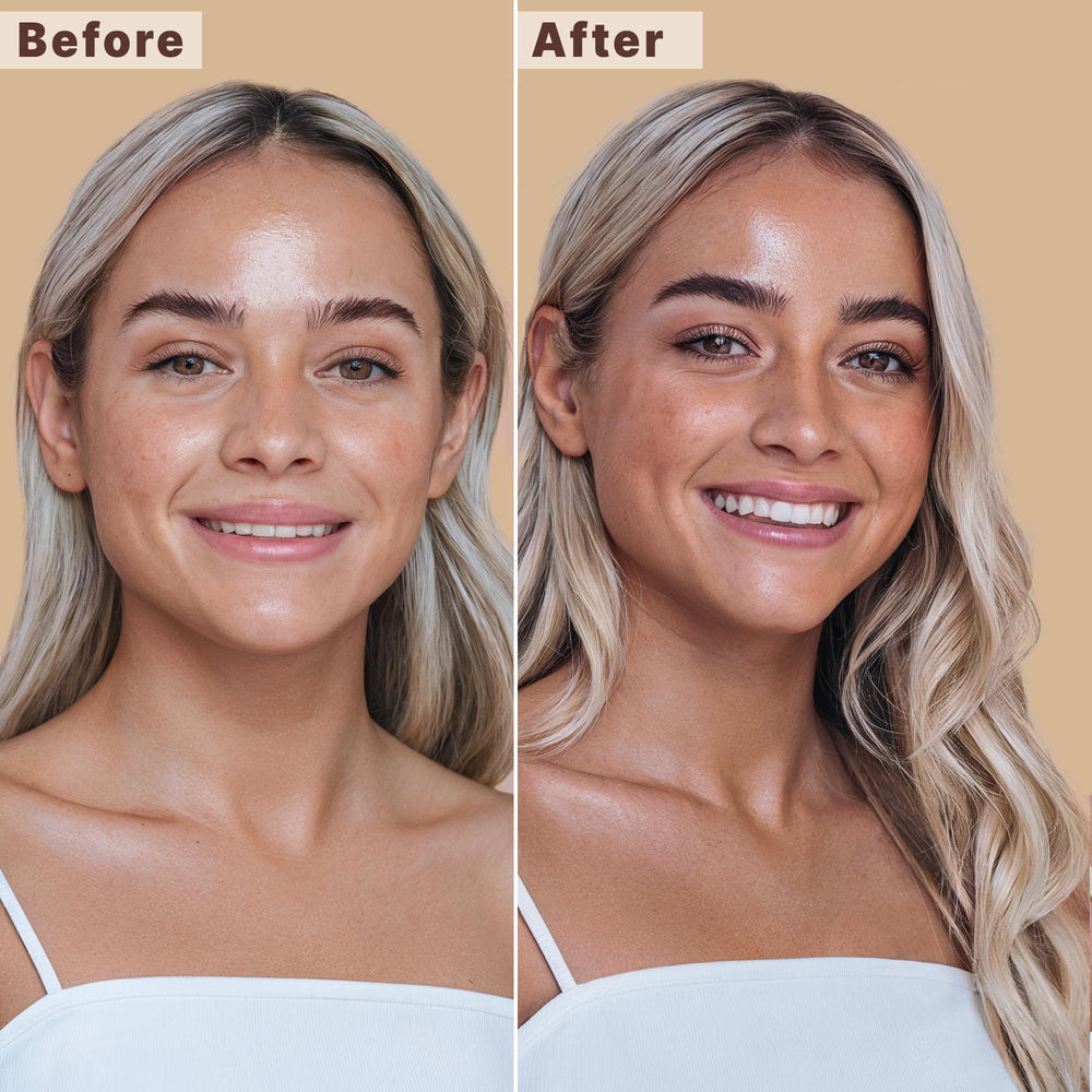 Beauty by Earth buildable glow option ideal for quick daily touch-ups.