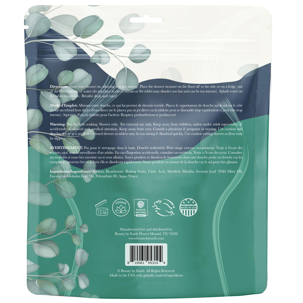 Beauty by Earth relaxing shower routine hints at a retreat-like experience