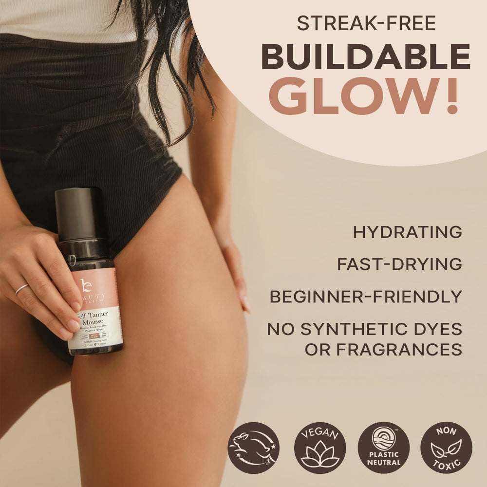 Beauty by Earth USA-made self-tanner emphasizes clean organic ingredients