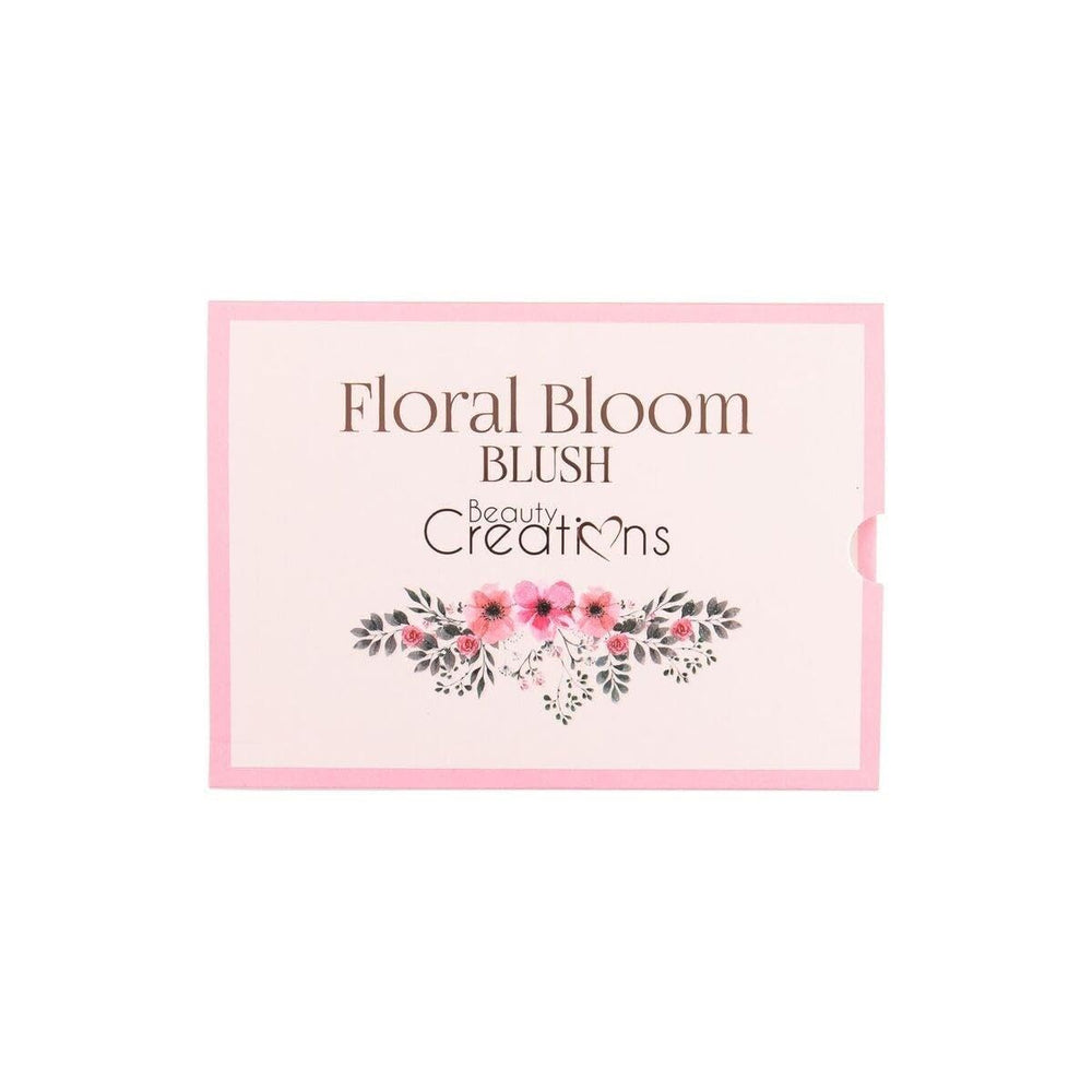 Beauty Creations Floral Bloom with built-in mirror for on-the-go touch-ups.