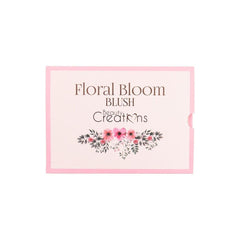 Beauty Creations Floral Bloom with built-in mirror for on-the-go touch-ups.