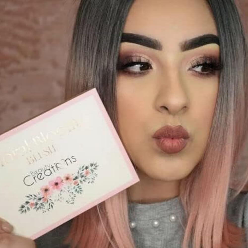 Beauty Creations Floral Bloom packaging glows in sunlight for a fresh spring look.