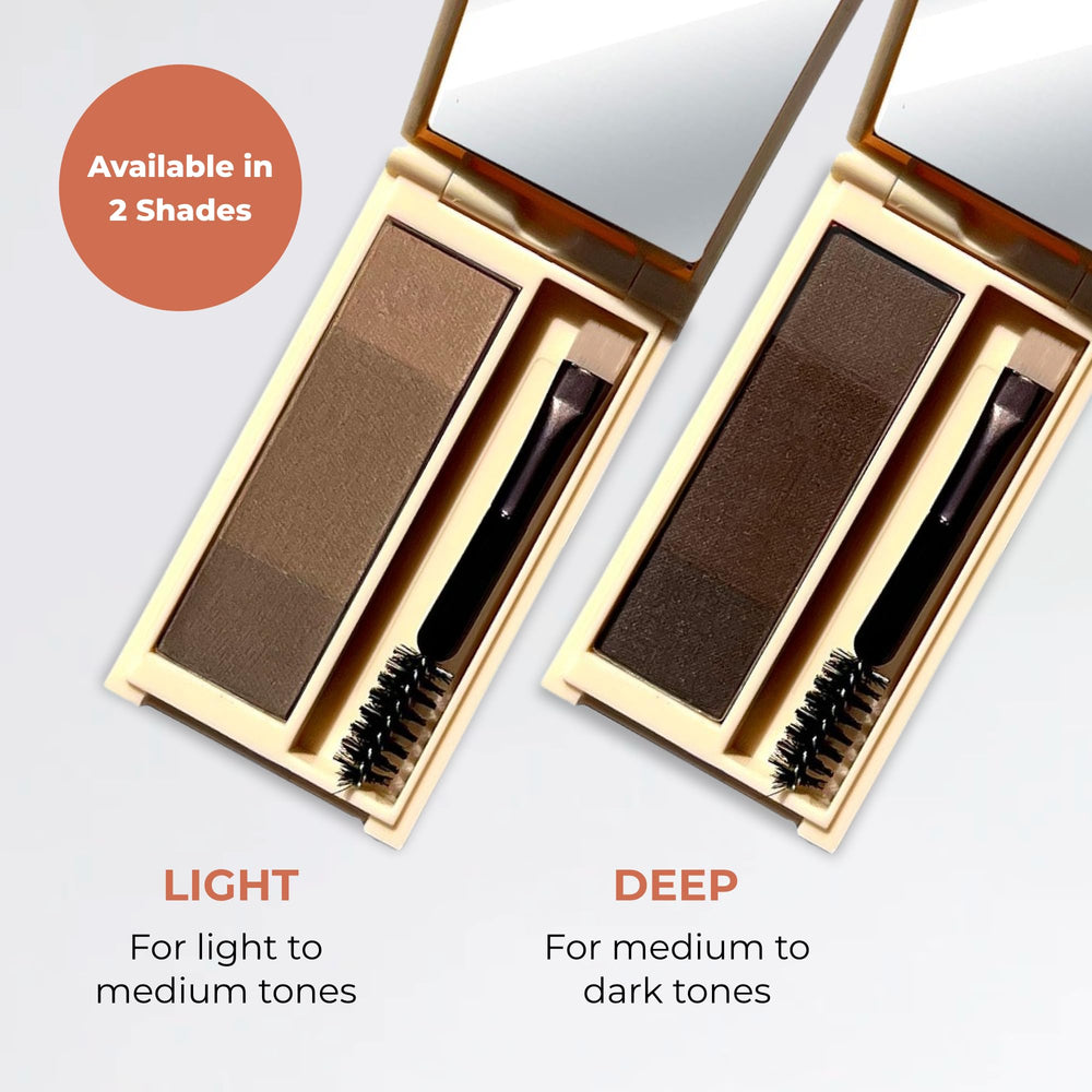 Beauty For Real Brow Max angled brush enables precise brow shaping.