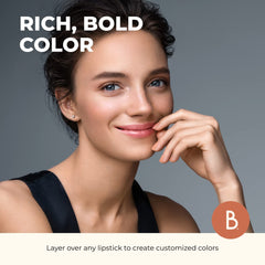 beauty for real d-light gloss adds subtle brightness and shine