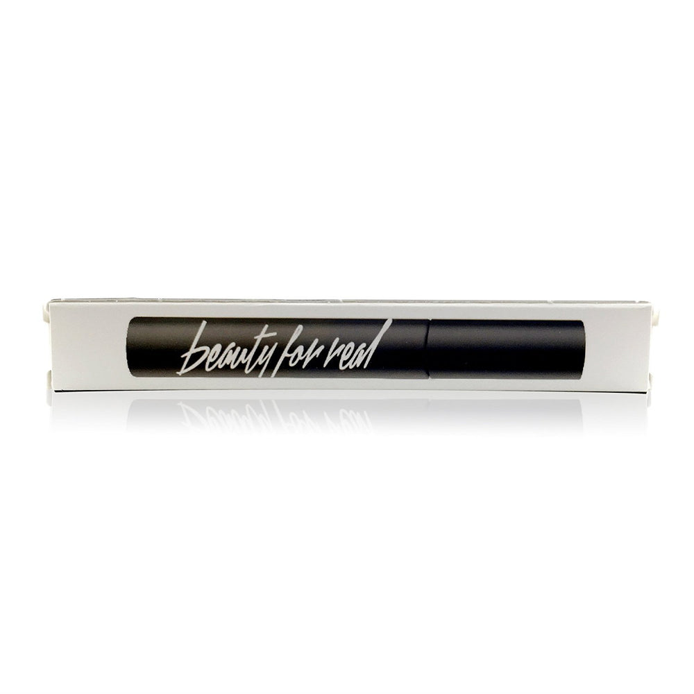 Beauty For Real Hi-Def Mascara Just Black humidity-tested finish in warm, humid conditions