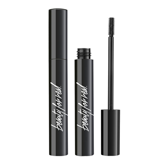 Beauty For Real Hi-Def Mascara Just Black set showing two tubes for versatile daily use