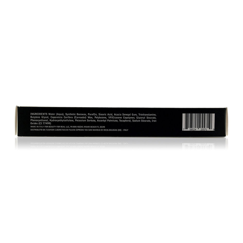 Beauty For Real Hi-Def Mascara Just Black smudge-free on lids after long wear