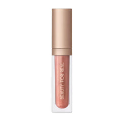 beauty for real turned on bottle with high shine gloss for radiant, non-sticky finish