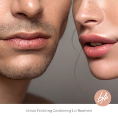 Beauty For Real vegan cruelty-free logo signals ethical lip care.