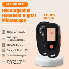 Beauty Star 8 fixed LEDs ensure shadow-free illumination during imaging