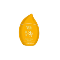 Beauty Vault premium hydrating sunscreen bottle close-up highlights lightweight, fast-absorbing protection
